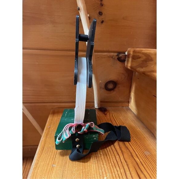 HANDMADE WOODEN CHRISTMAS WINTER SNOWMAN MAILBOX TOPPER - Picture 4 of 5